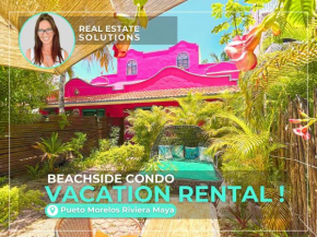 SUMMER SPECIAL !! House Carey2 Beachside area Puerto Morelos MX